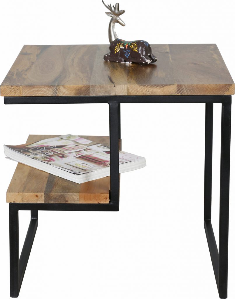 New industrial style furniture arriving! 2 contemporary industrial style sidetable with rustic theme