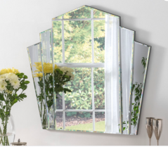 art deco style arch shape mirror