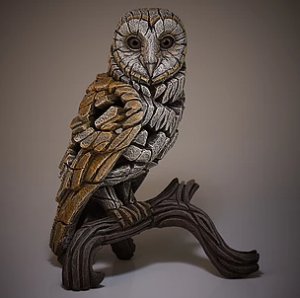 Sculpture barn owl ginger