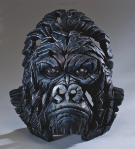 Sculpture gorilla black