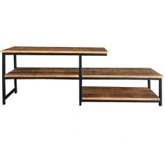 Industrial Style Light Mango Wood Low Plasma Unit