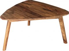 Two tone sheesham wood coffee table