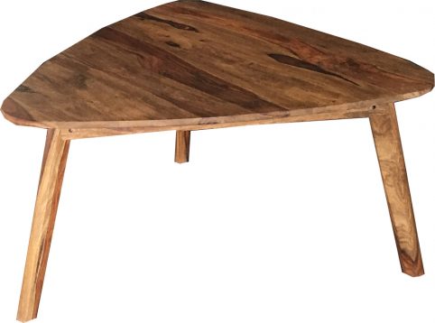 Two tone sheesham wood coffee table