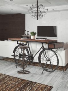 retro style upcyled bike table bicycle table retro style upcyled bike table bicycle table