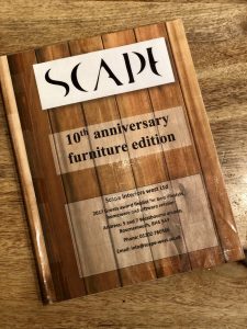 Scape 10th annivesary furniture