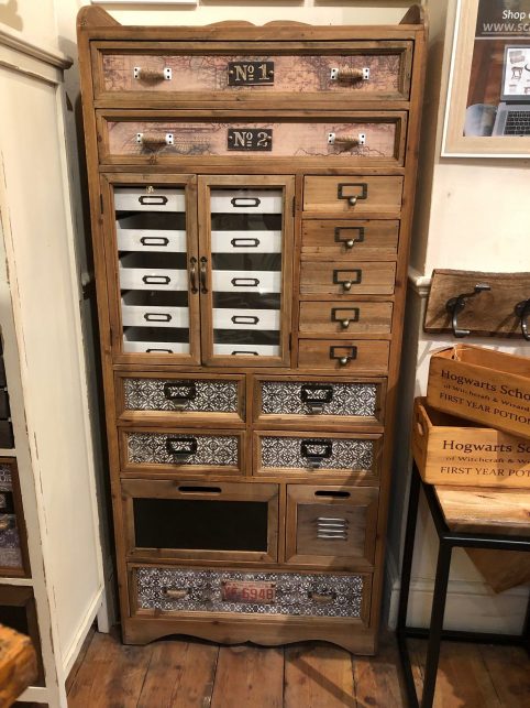 Unique vintage style chest of drawers multi drawer storage cabinet
