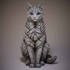 Cat Sitting Sculpture