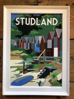 vintage style Studland print