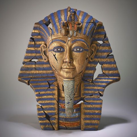 Handpainted Tutankhamun sculpture from the UK