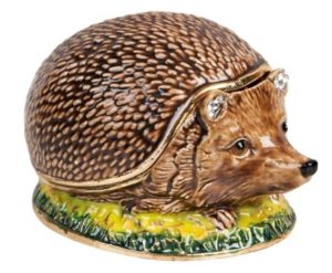 Hedgehog trinket box