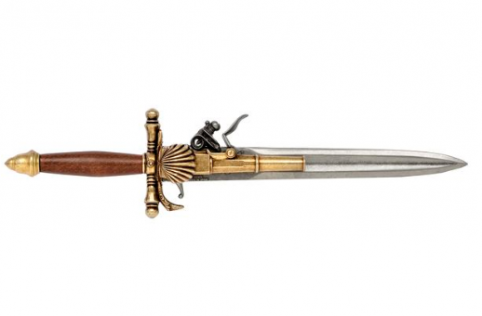 French Knife Pistol (18Th Century)