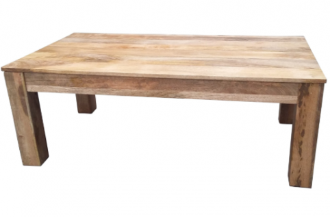 light mango wood coffee table