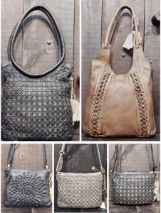 Indian Full Aniline Leather bags woman handbag unique large handbag household leather bag