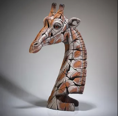 handpainted contemporary giraffe sculpture from UK