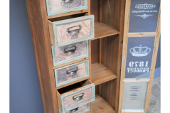 vintage style storage cabinet internal view vintage style storage cabinet internal view