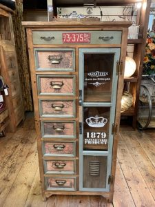 unique vintage style world map small storage cabinet chest of drawers
