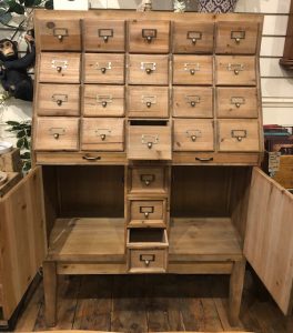 wooden multi drawer cabinet