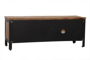 Black detailed tv stand