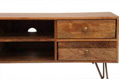Indian sheesham wood tv stand with cabinets