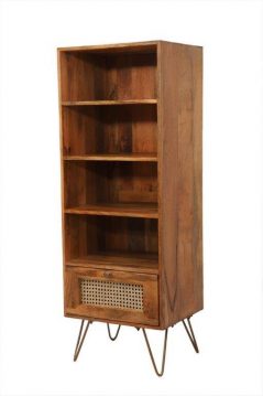 Indian rosewood sheesham wood cabinet with drawer side