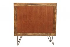 St. Remi Sheesham Wood small 3- Drawer Sideboard back Sheesham rosewood 3- drawer sideboard back