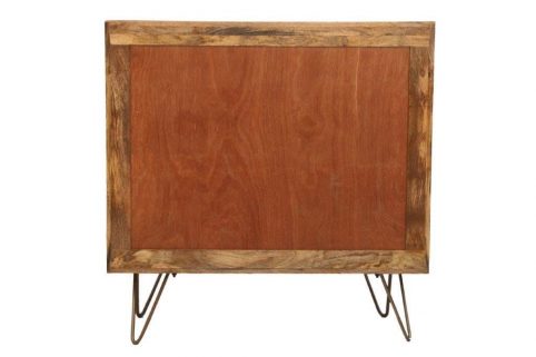 St. Remi Sheesham Wood small 3- Drawer Sideboard back Sheesham rosewood 3- drawer sideboard back