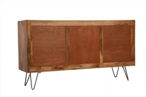 Sheesham wood large sideboard back