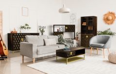 Dorset Gillingham 3D Geometric Walnut Mango hardwood furniture range Dorset Gillingham 3D geometric handcarved mango hardwood furniture