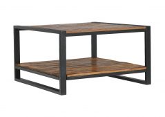 Chitran Product Photography light mango wood iron framed side table