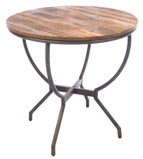 industrial style solid mango wood dining table