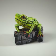 Hand Painted African Tree Frog Sculpture UK