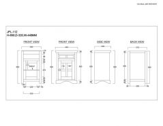 Handcarved Sheesham Hardwood Bedside Table Indian rosewood UK delivery Dorset