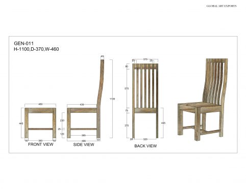 Solid Mango Wood Dinning Chair strong mango wood chair uk