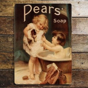 Pears Soap Vintage style wall sign