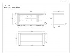 Sheesham Wood TV Stand with 2 Shelves and 2 Drawers measurements Sheesham Wood TV Stand with 2 Shelves and 2 Drawers measurements