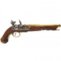 Replica Flintlock duelling pistol, Versailles (France) 1810