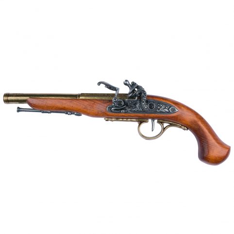 18th Century Flintlock Replica Pistol (Left- Handed) UK Delivery Flintlock pistol left handed