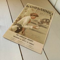 Vintage style metal wall plaque UK delivery