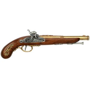 French Duelling Replica Pistol Solid Brass (1832)