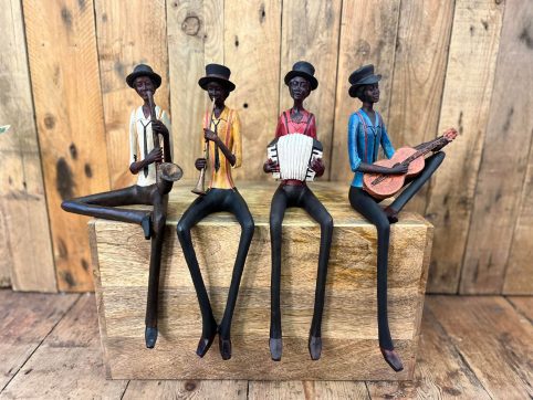 Jazz Band Players Figures Jazz Band Players Figurines Musician sculpture