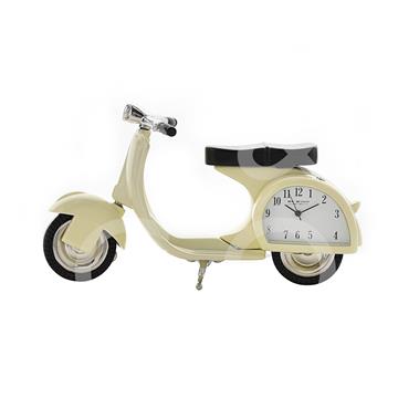 Collectable Miniature Clock- Vespa Cream gift idea mini small clock vespa