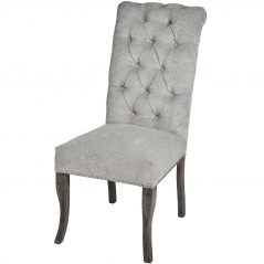 elegant grey dinning chair