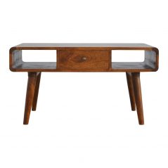 curved chestnut coffee table Dorset