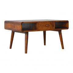 Curved Chestnut Coffee Table 3