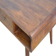 Curved Chestnut Coffee Table 4