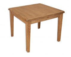 90X90cm Solid Oak Wood Dining Table