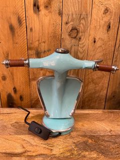baby blue scooter lamp