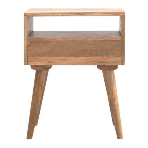 light mango wood side table one drawer light mango wood side table one drawer
