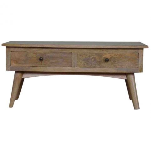 nordic style coffee table with two drawers Nordic style large coffee table