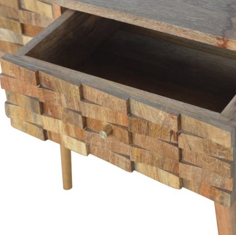 tile hand carved console table with two drawers tile hand carved console table with two drawers